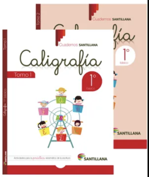 Cuaderno Caligrafía 1º básico tomo I y tomo II